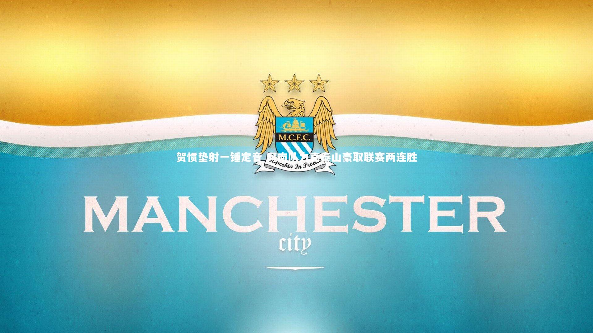 贺惯垫射一锤定音 河南队力克泰山豪取联赛两连胜